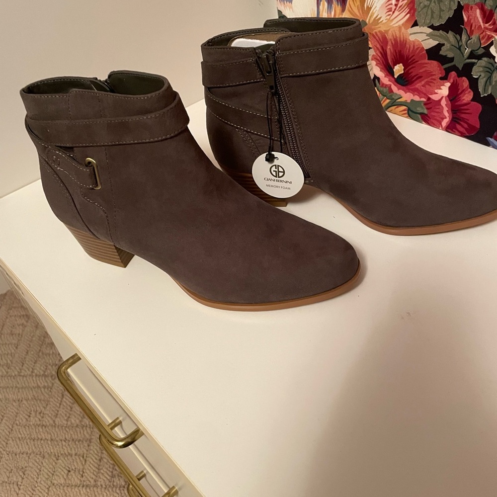 Giani Bernini Women's Ankle Boots - Charcoal